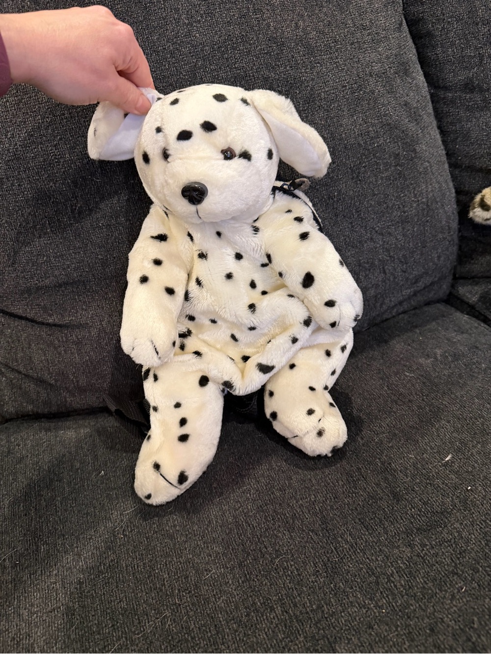 1995 Gurilla biscuit Dalmatian backpack